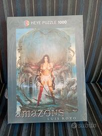 heye puzzle 1000 pezzi Amazons Luis Royo Red eye