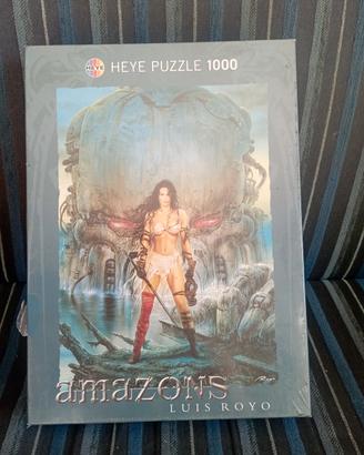 heye puzzle 1000 pezzi Amazons Luis Royo Red eye