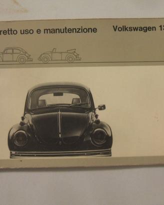 USO E MANUTENZIONE VOLKSWAGEN MAGGIOLINO 1302 E S