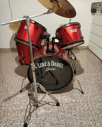 Batteria acustica da studio