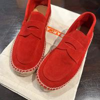 Mocassini ABARCA da uomo rosse