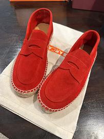 Mocassini ABARCA da uomo rosse