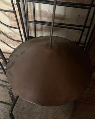 lampadario in rame