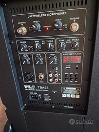 cassa professional "all in one" vivaldi pro TBA25