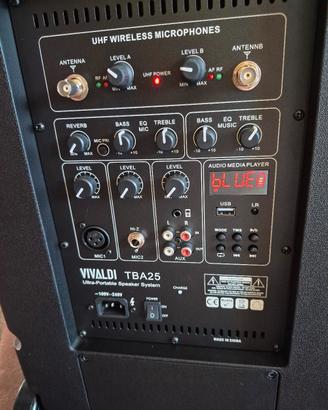 cassa professional "all in one" vivaldi pro TBA25