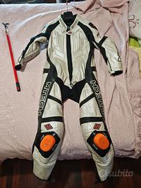 tuta moto pelle mtech nkp