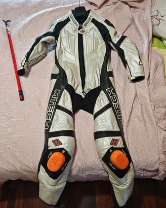 tuta moto pelle mtech nkp