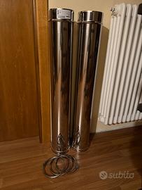 Tubi canna fumaria inox 150