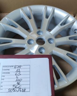 4 CERCHI IN LEGA FIAT PUNTO 17" COD.A1009