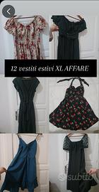 12 vestiti XL curvy estate