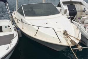 Barca a motore semicabinata