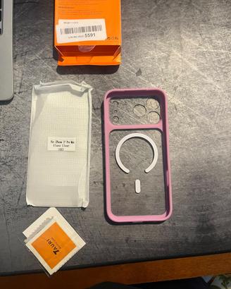 Kit Cover+Vetro Iphone 17 Pro max