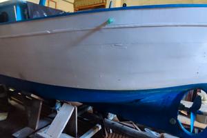 GOZZO IN LEGNO PESCA E SVAGO - 4.5m con Carrello