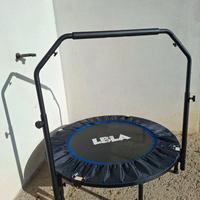 Trampolino Elastico Pieghevole e Regolabile in Alt