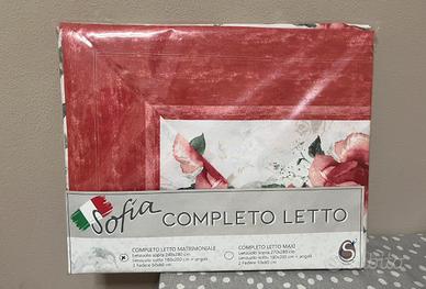 Completo letto matrimoniale Sofia