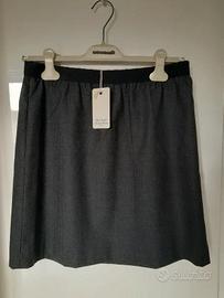 Gonna a righe Taglia: M-IT.42 Lana Cashmere Nuova