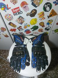 Guanti moto in pelle Rewin