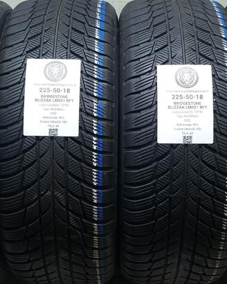 4 GOMME 225 50 18 BRIDGESTONE A72781