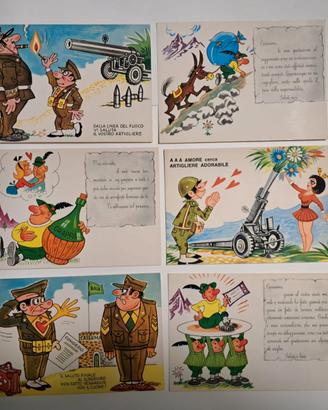 Cartoline Militari Anni '90 - Ricordi della Naja