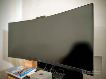 Monitor curvo da 34' AOC nuovo