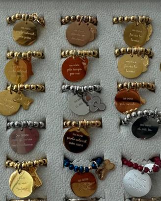 Anello con pendente personalizzato