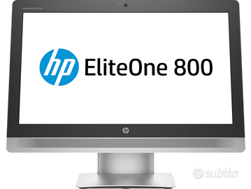 PC ALL IN ONE HP 800 23" I5 16GB 256+512 WIN11PRO