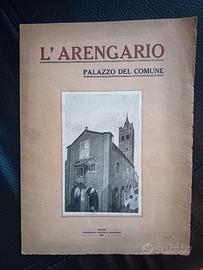 Libro antico raro Arengario di Monza del 1923