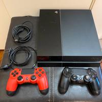 Playstation 4 PS4 mem. 500GB+ 2 joystick originali