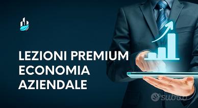 Lezioni Online Economia - Premium