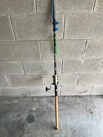 Canna da pesca con mulinello