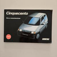 libretto uso e manutenzione fiat cinquecento
