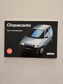 libretto uso e manutenzione fiat cinquecento