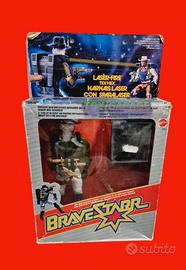 Bravestarr Tex Hex con zaino laser NUOVO MATTEL