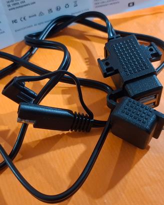 caricatore usb doppio 3.1 A IN 12-24 V