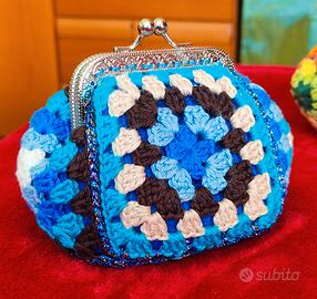 Clutch porta monete handmade 