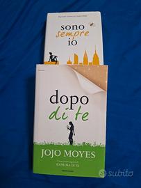 libri Jojo Moyes io dopo di te e Sono sempre io
