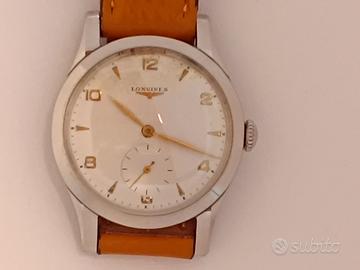 Orologio da polso Longines in acciaio ref 6118
