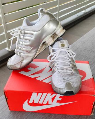 NIKE SHOX BIANCHE N. 43