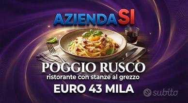 ristorante bar con stanze-