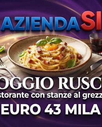 ristorante bar con stanze-