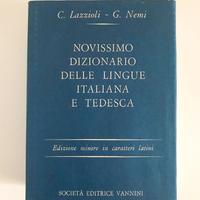 Dizionario Lazzioli Nemi Tedesco - Italiano