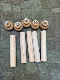 Piedini in legno