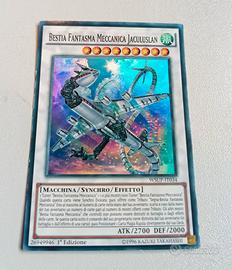 Carta Yughiho Bestia fantasma meccanica jaculuslan