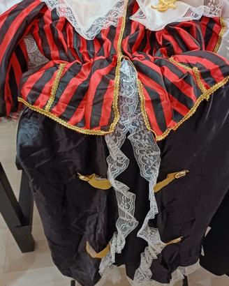 carnevale, maschera da pirata bambina 