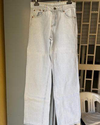 Jeans azzurro chiaro gamba dritta vintage