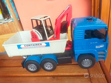 Bruder camion e ruspe 