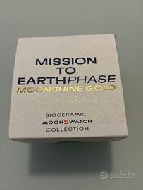 Swatch Mission to Earthphase Moonshine Gold