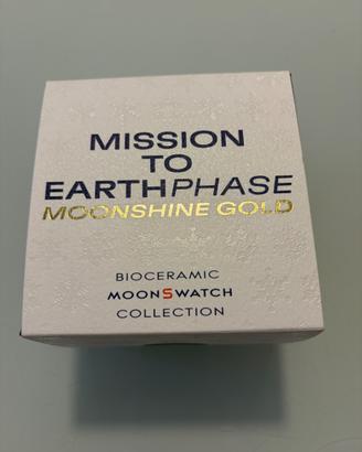 Swatch Mission to Earthphase Moonshine Gold
