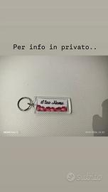 Portachiavi da personalizzare 