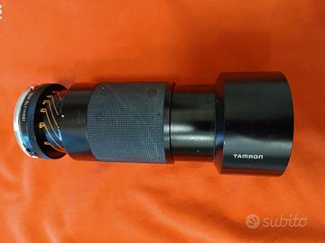 Teleobiettivo Tamron per camera analogica